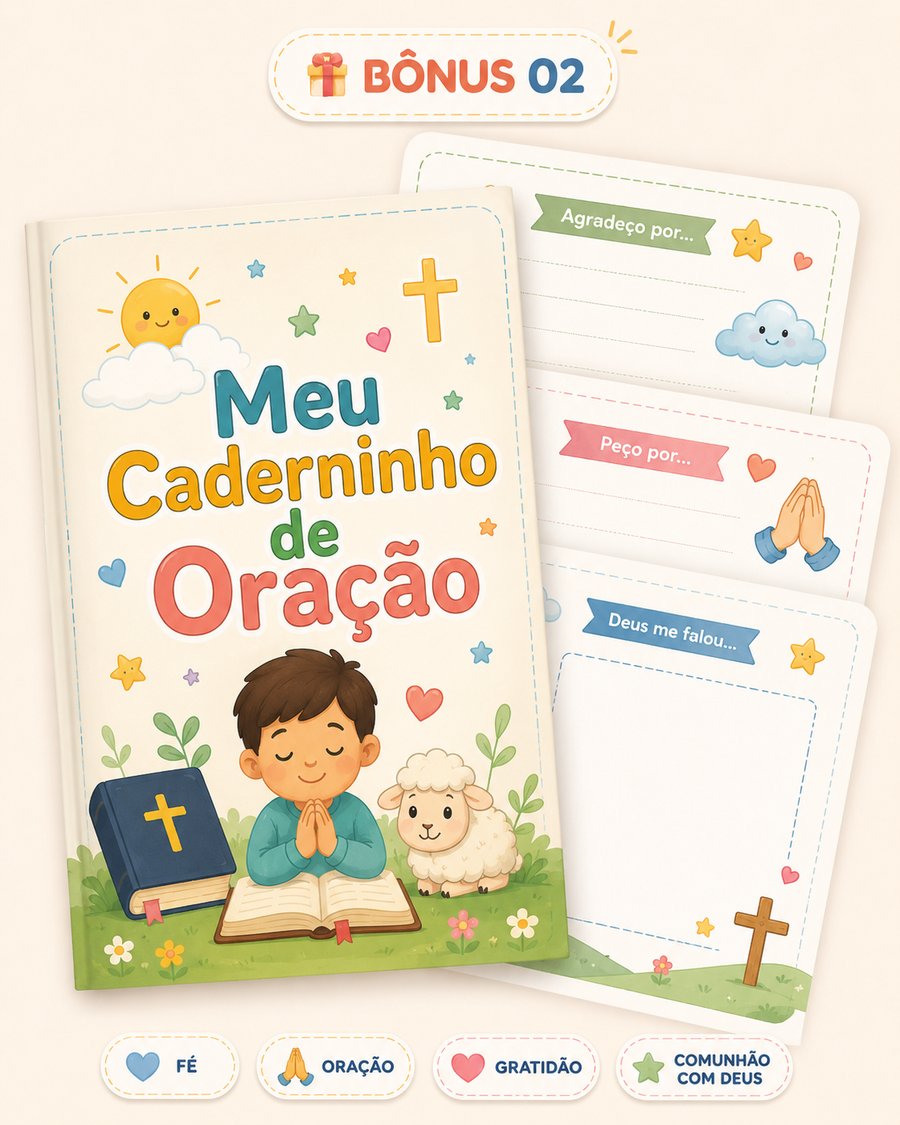 Bônus 2 — Meu Caderninho de Oração